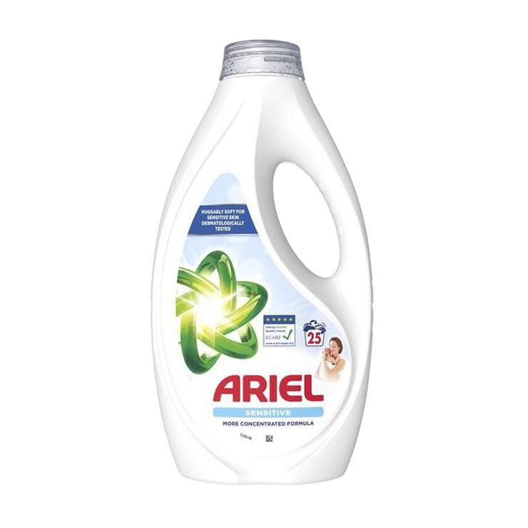 Гель для стирки Ariel жидкий lля чувствительной кожи 1.125 л., флакон