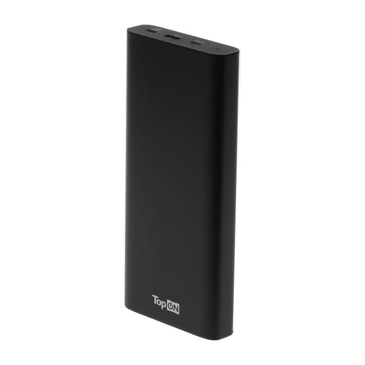 Внешний аккумулятор (Power Bank) TopON TOP-T140, 22400мAч, черный [103271]