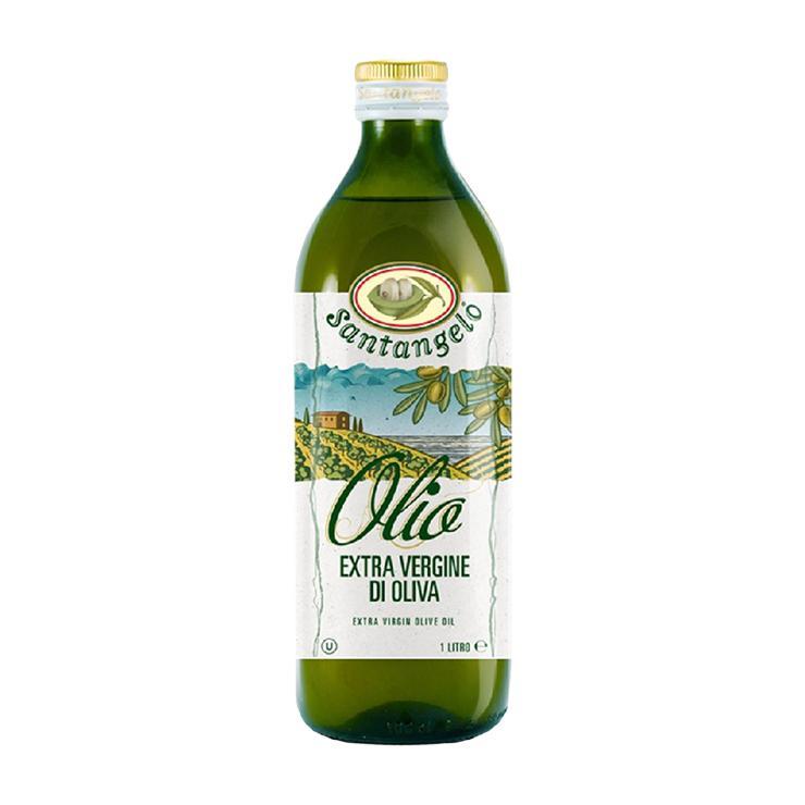 Масло оливковое Santangelo Extra Virgin нерафинированное 1 л., стекло