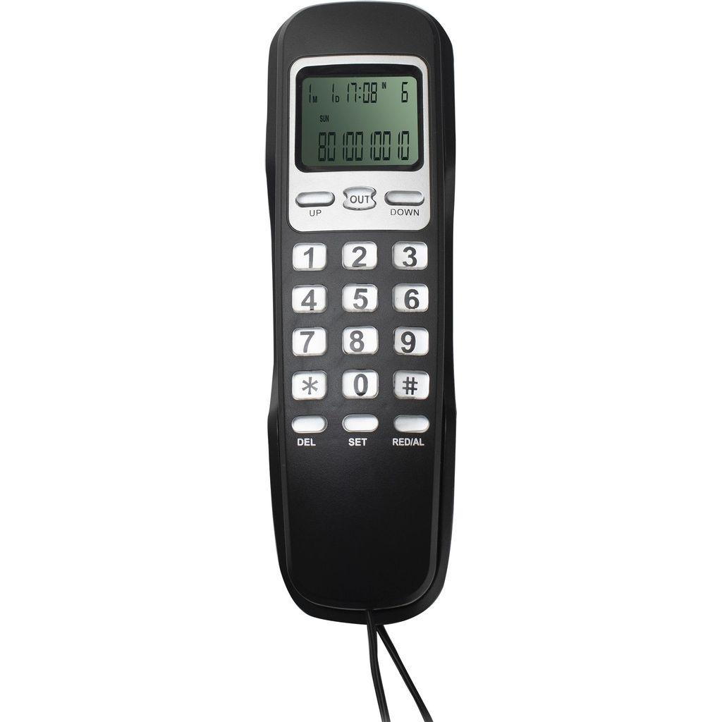 Проводной телефон Ritmix RT-010, черный