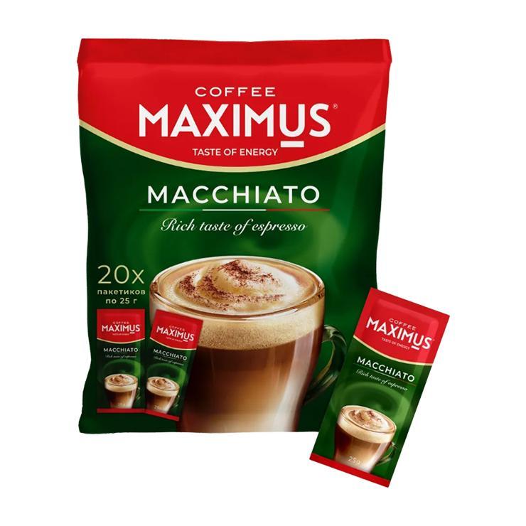 Напиток кофейный растворимый Maximus Маккиато 25 гр., саше