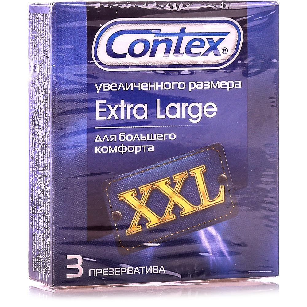 Презервативы Contex extra large 3 шт., картон