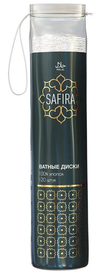 Диски ватные Safira 120 шт., флоу-пак