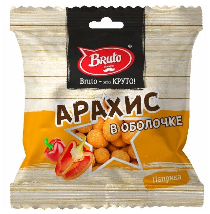 Арахис Bruto в глазури со вкусом паприки 45 гр., флоу-пак