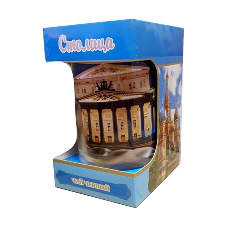 Набор подарочный Abigail чай черный и кружка Большой театр 50 гр., картон