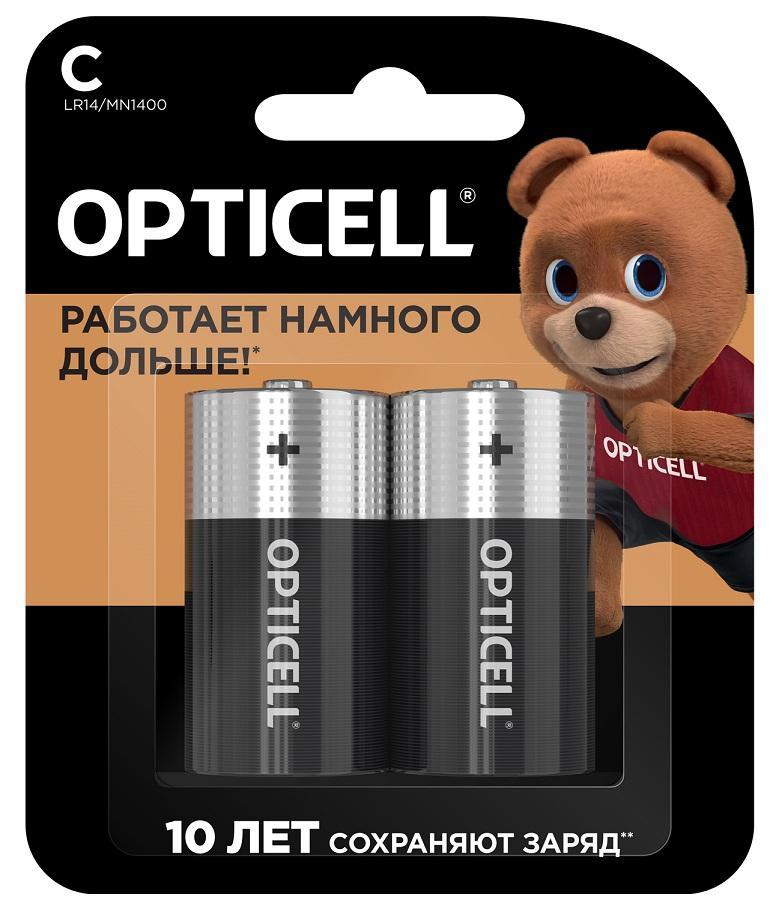 Батарейки Opticell Basic C 2шт., блистер