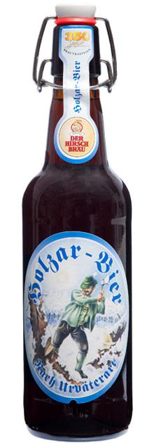 Пиво Hirschbrau Holzar полутемное 5,2% 500 мл., стекло