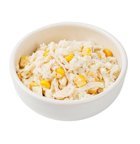 Салат ВкусВилл кальмаровый 180 гр., пластиковый контейнер