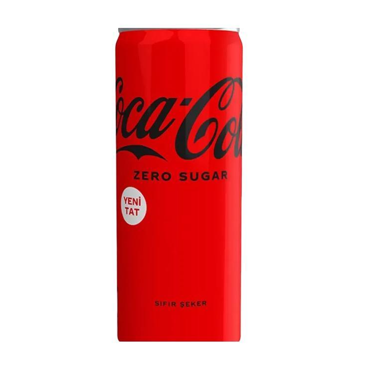 Напиток газированный Coca-Cola zero слим Чехия 330 мл., ж/б