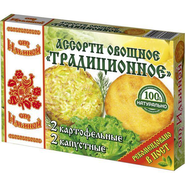 Ассорти овощное От Ильиной Традиционное Котлеты картофель капуста