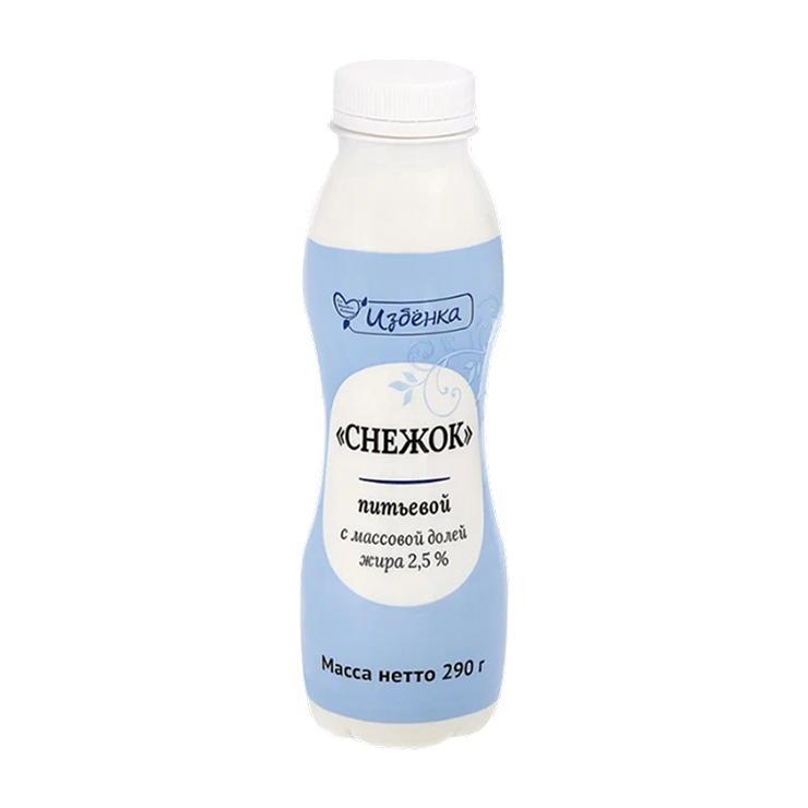 Снежок ВкусВилл 2,5% 290 гр., ПЭТ