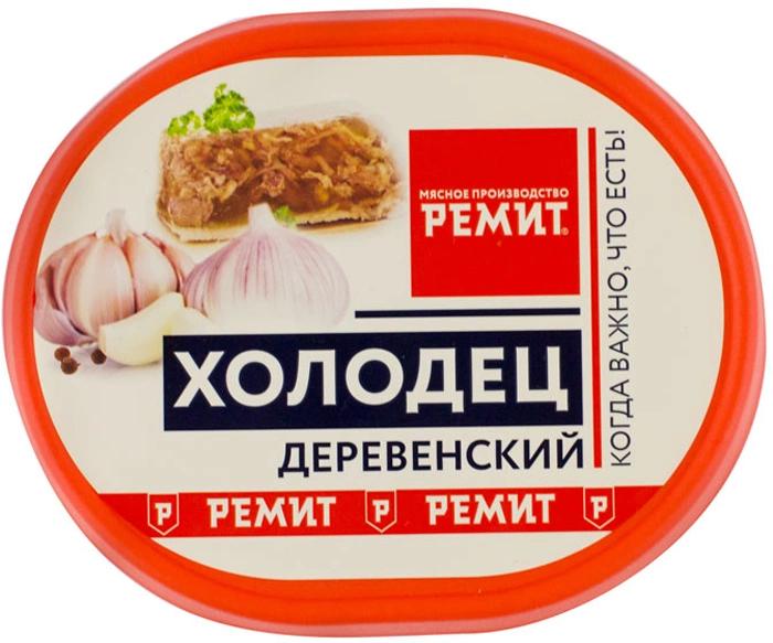 Холодец Ремит деревенский 400 гр., пластиковая упаковка