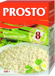 Рис Prosto длиннозерный пропаренный 500 гр., картон