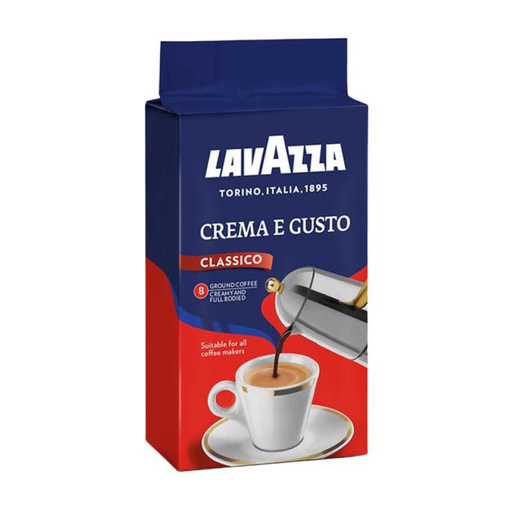 Кофе молотый Lavazza crema e gusto 250 гр., в/у