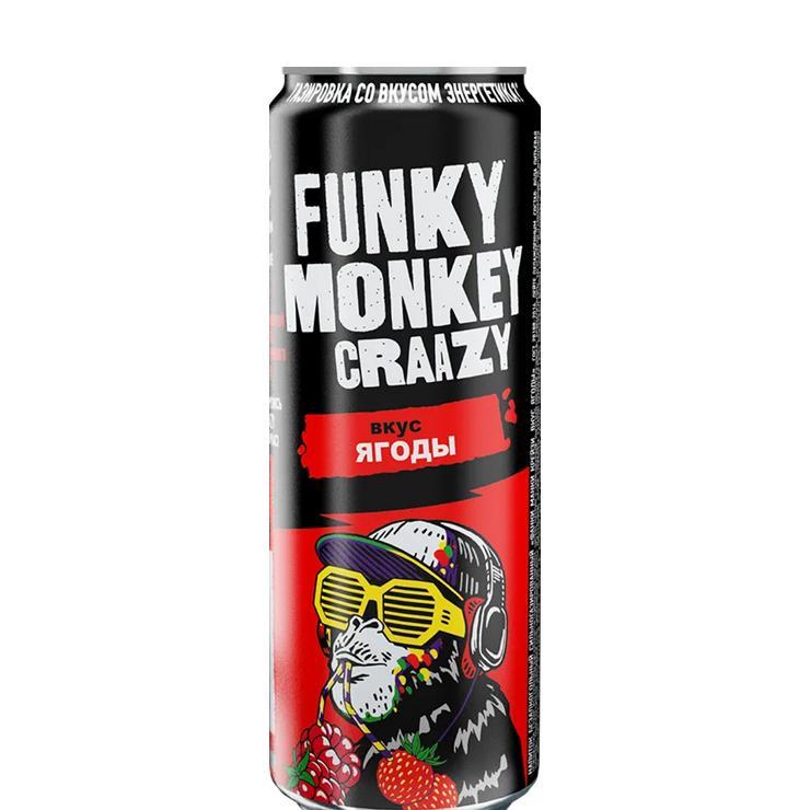 Напиток Funky Monkey ягоды 450 мл., ж/б