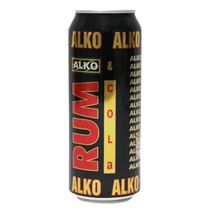 Напиток пивной ALKO ром и кола 6.9% 500 мл., ж/б