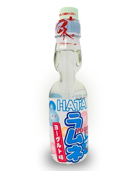 Напиток газированный Hata kosen ramune йогурт Япония 200 мл., стекло