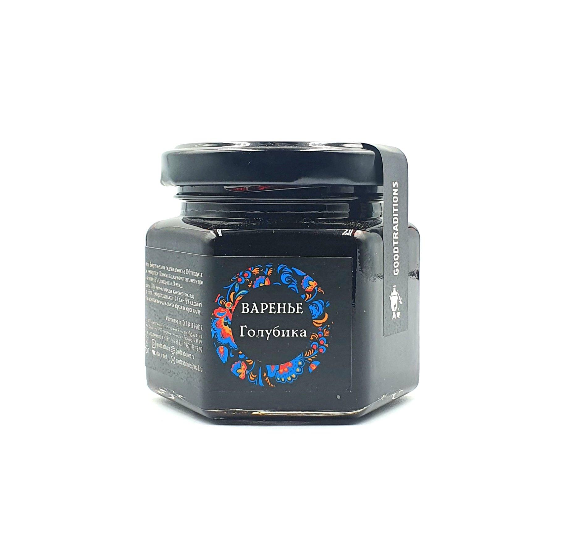 Варенье GOODTRADITIONS Голубика 120 гр., стекло