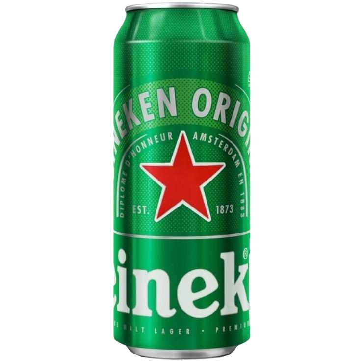 Пиво Heineken светлое фильтрованное пастеризованное 5% Чехия 500 мл., ж/б