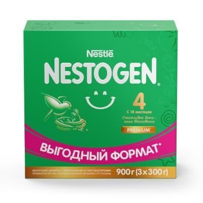Молочко Nestle Nestogen 4 детское сухое 300 гр., картон