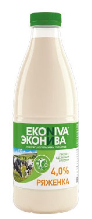 Ряженка ЭкоНива 4% 1 л., ПЭТ