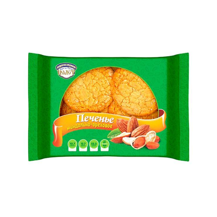 Печенье Полёт миндальное 280 гр., флоу-пак