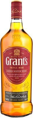 Виски Grant's Triple Wood 3 Years Old шотландский 40% 700 мл., стекло