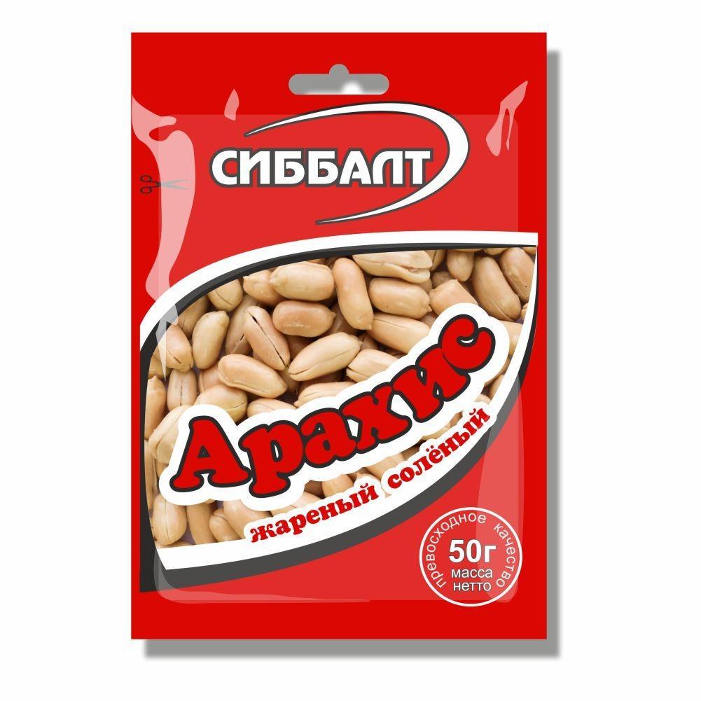 Арахис СИББАЛТ ж/с 50 гр., флоу-пак