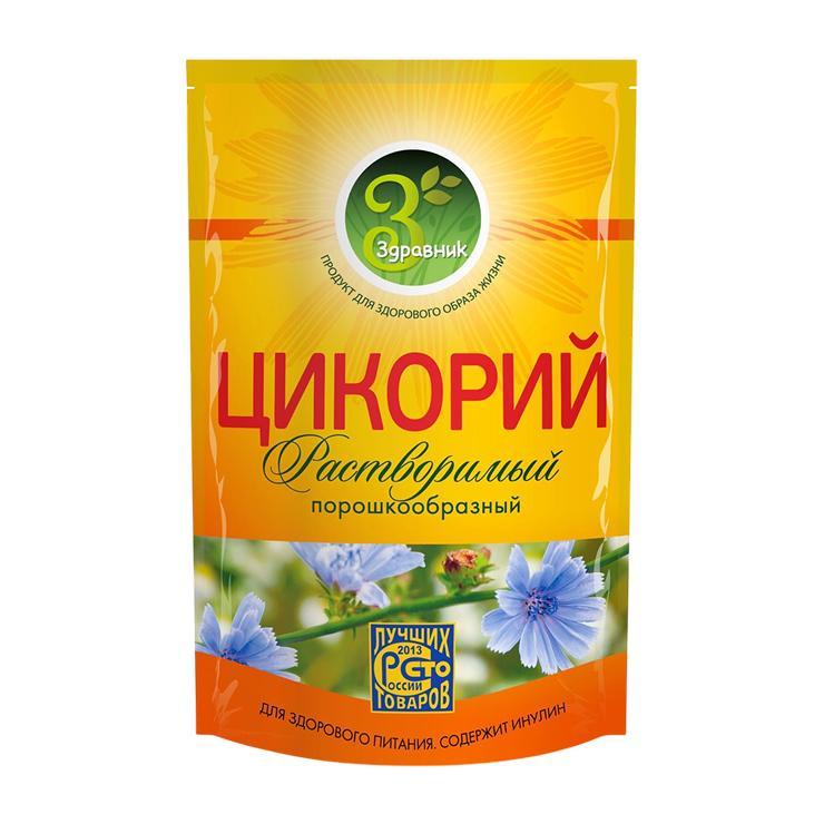 Цикорий Здравник растворимый 85 гр., дой-пак