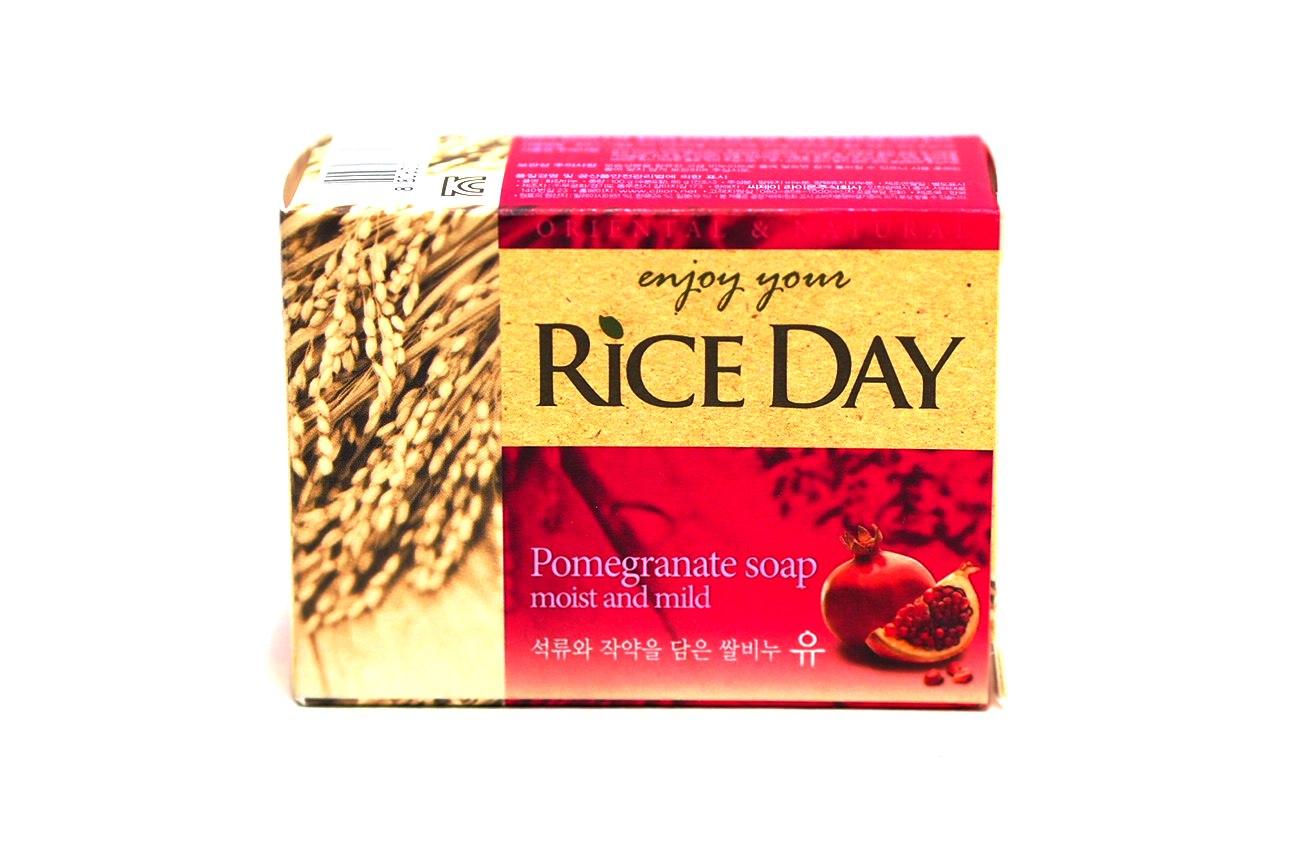 Mыло Rice Day с ароматом граната и пиона 100 гр., бумага