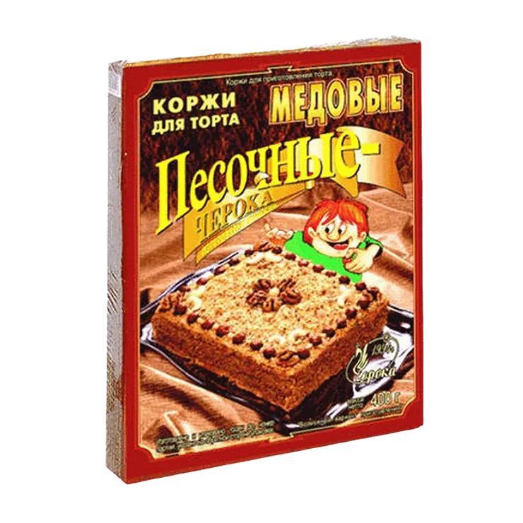 Коржи Черока песочные 400 гр., картон