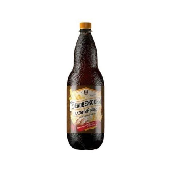 Квас Беловежский хлебный 1,5 л., ПЭТ
