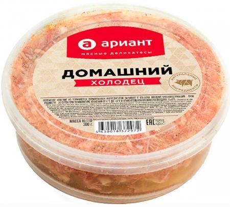 Холодец Ариант домашний 500 гр., пластиковая упаковка