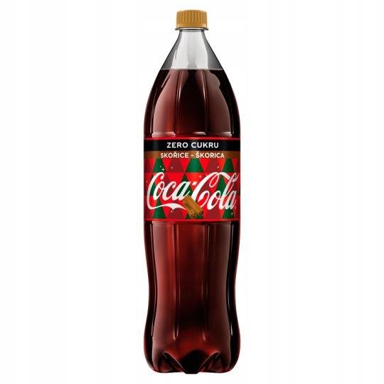 Напиток газированный Coca-Cola zero с корицей Бельгия 900 мл, ПЭТ