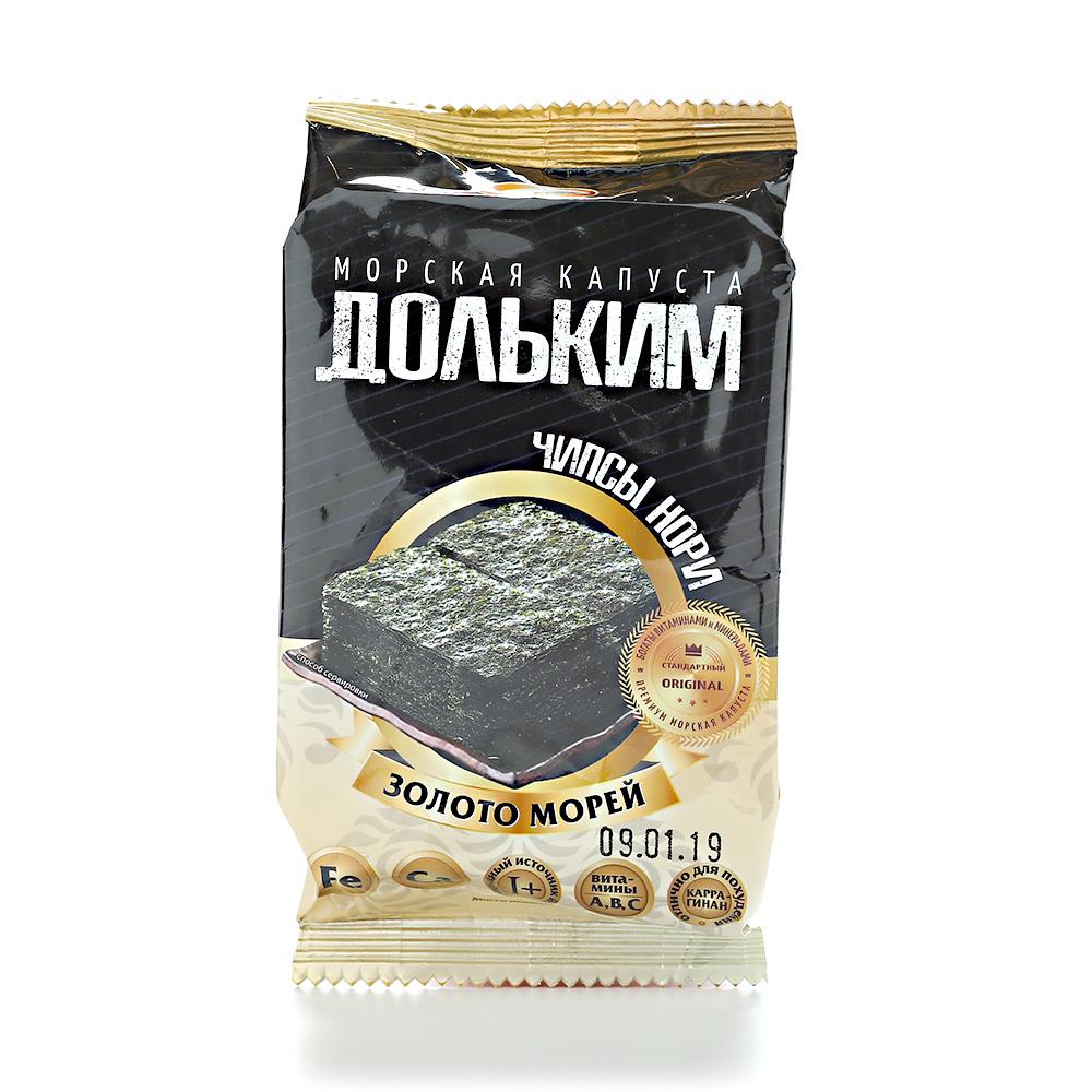 Капуста морская Доширак Дольким с васаби 300 гр., флоу-пак