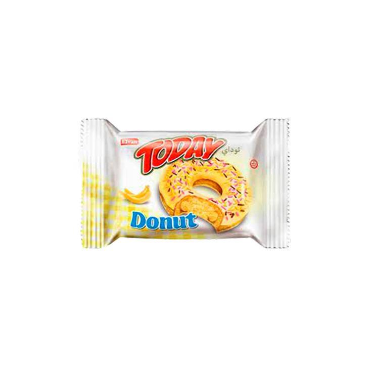 Пончик Today donut банан 40 гр., флоу-пак
