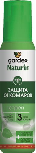 Спрей от комаров Naturin 110 мл., ПЭТ