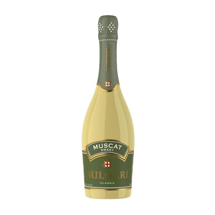 Шампанское BULGARI WINERY Мускат белое сладкое 12,5% Молдова 750 мл., стекло