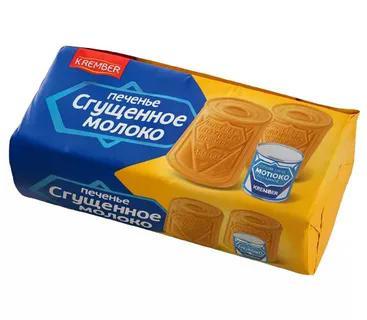 Печенье Krember сгущённое молоко 305 гр., флоу-пак