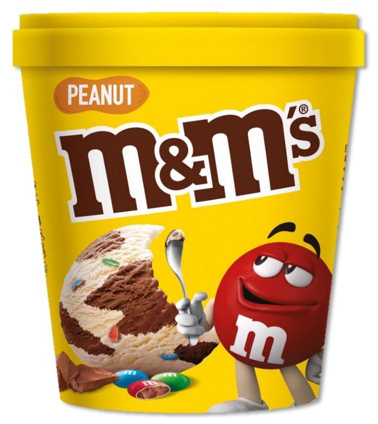 Мороженое пломбир M&M's 295 гр., ПЭТ