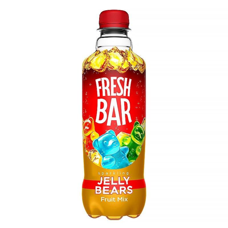Напиток газированный Fresh Bar Jelly Bears 480 мл., ПЭТ