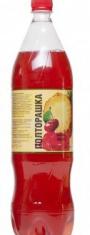Медовуха 5,9% фильтрованная со вкусом ананаса и вишни, Полторашка, 1,35 л., ПЭТ