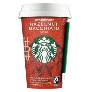 Напиток кофейный STARBUCKS Hazelnut макиато с лесным орехом 2,6% 220 мл., ПЭТ