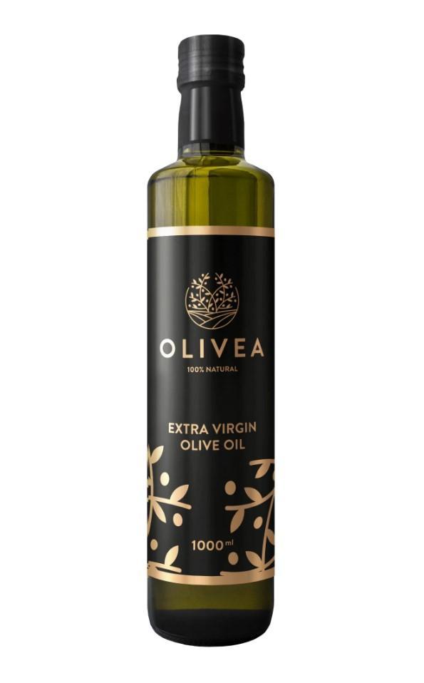 Оливковое масло OLIVEA Extra Virgin 1 л., стекло