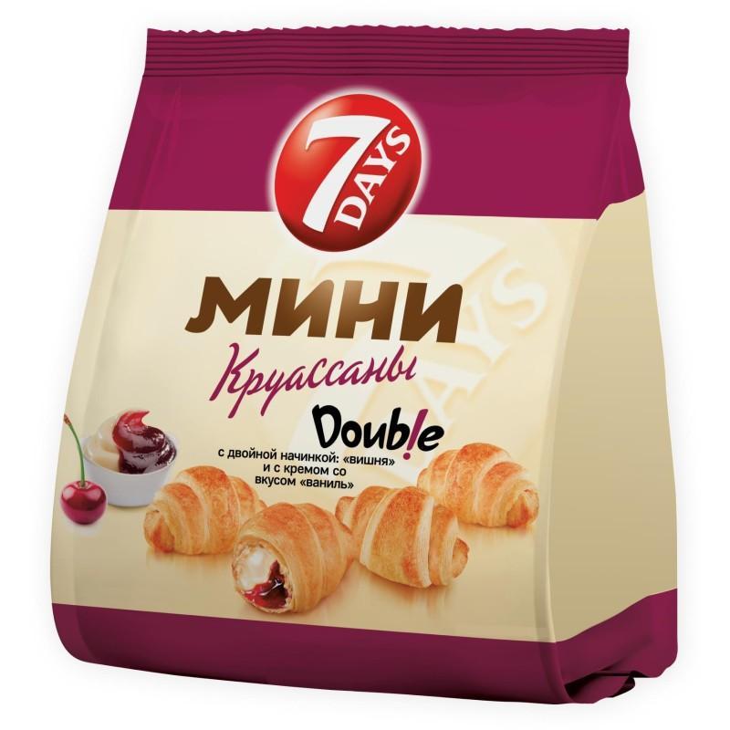 Круассаны 7 Days вишня ваниль 265 гр., флоу-пак