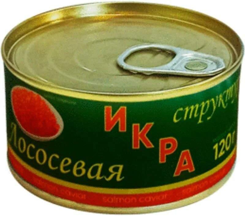 Икра Балтийский берег минтая структурированная 120 гр., ж/б