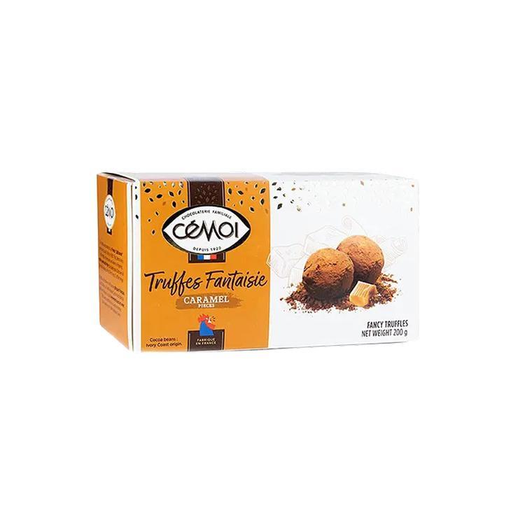 Конфеты CEMOI фантазия трюфели с кусочками карамели 200 гр., картон