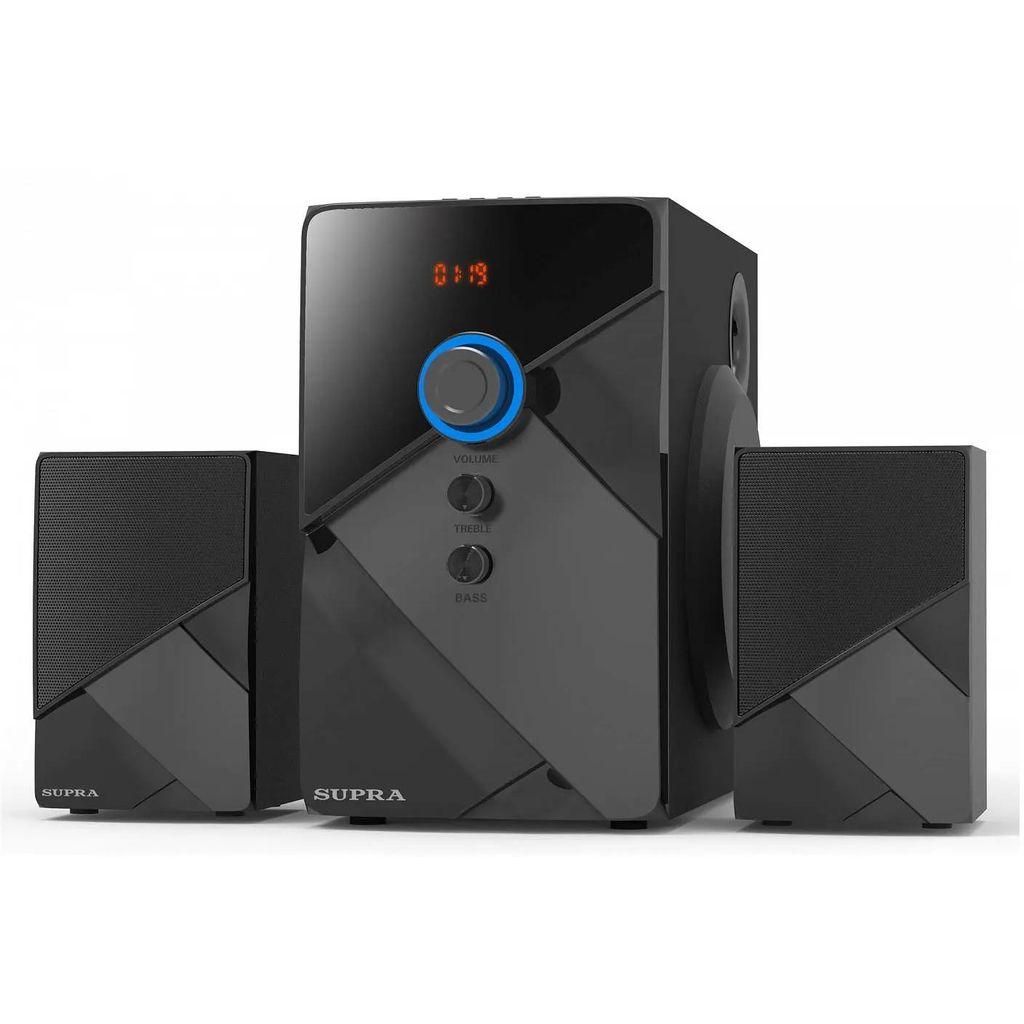Музыкальный центр Supra SMB-290, 60Вт, Bluetooth, FM, USB, SD, черный