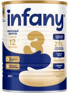 Напиток сухой молочный Infany 3 с 12 мес. 350 гр., ж/б