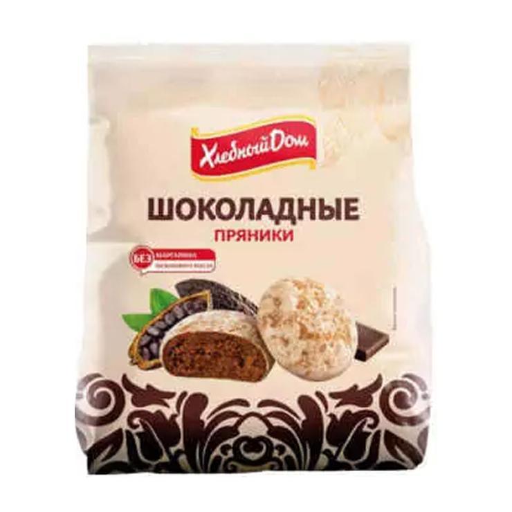 Пряники Коломенские 300г.1х12 Шоколадные (2796) (П-42 Р-6)